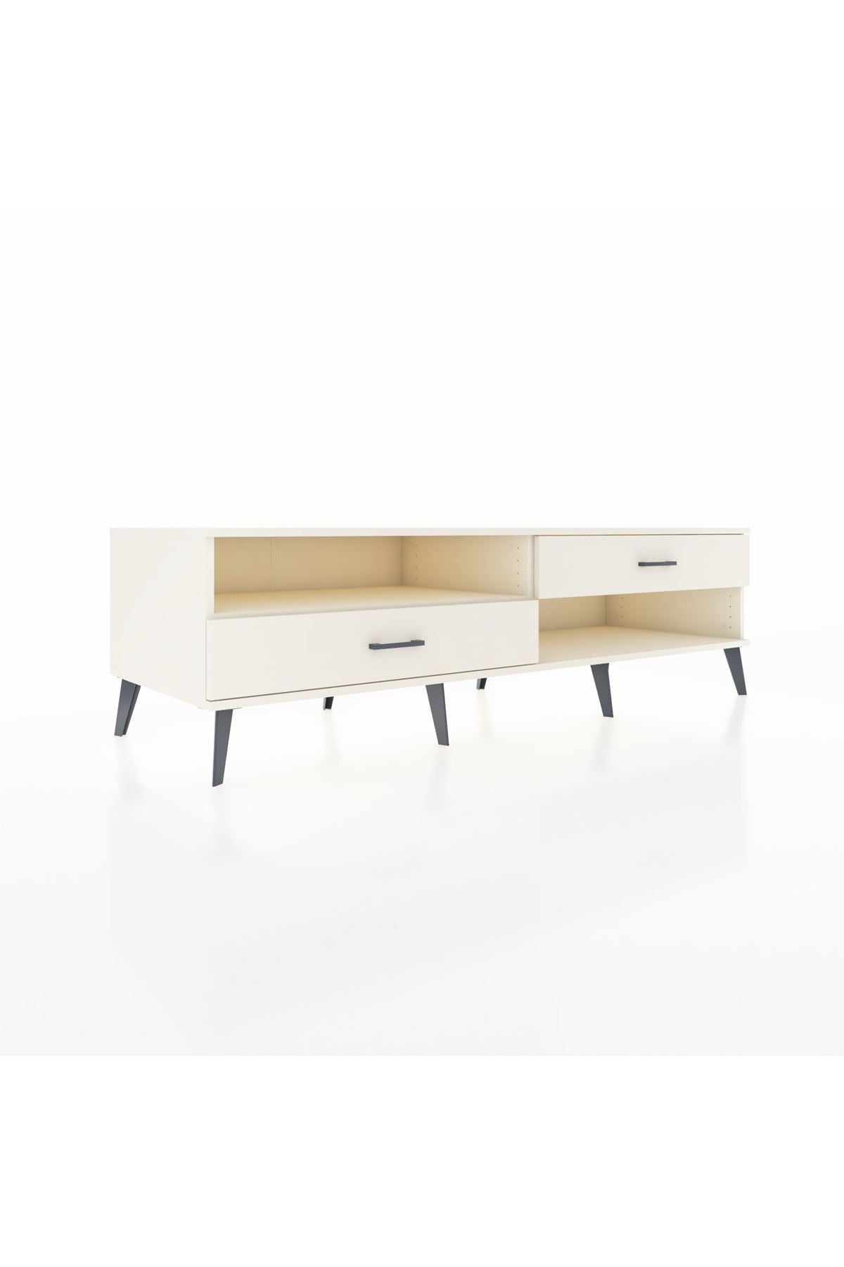 Kronos TV Ünitesi Tek Raflı 2 Çekmeceli  176x59x51 Aytaşı-Aytaşı/Aytaşı