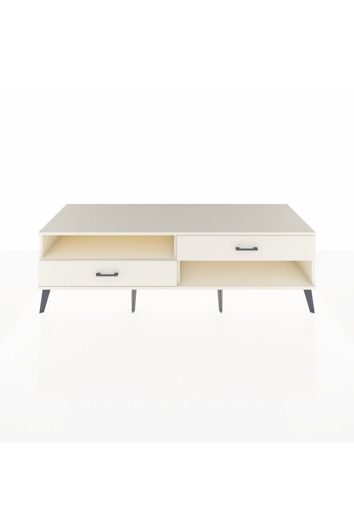 Kronos TV Ünitesi Tek Raflı 2 Çekmeceli  176x59x51 Aytaşı-Aytaşı/Aytaşı