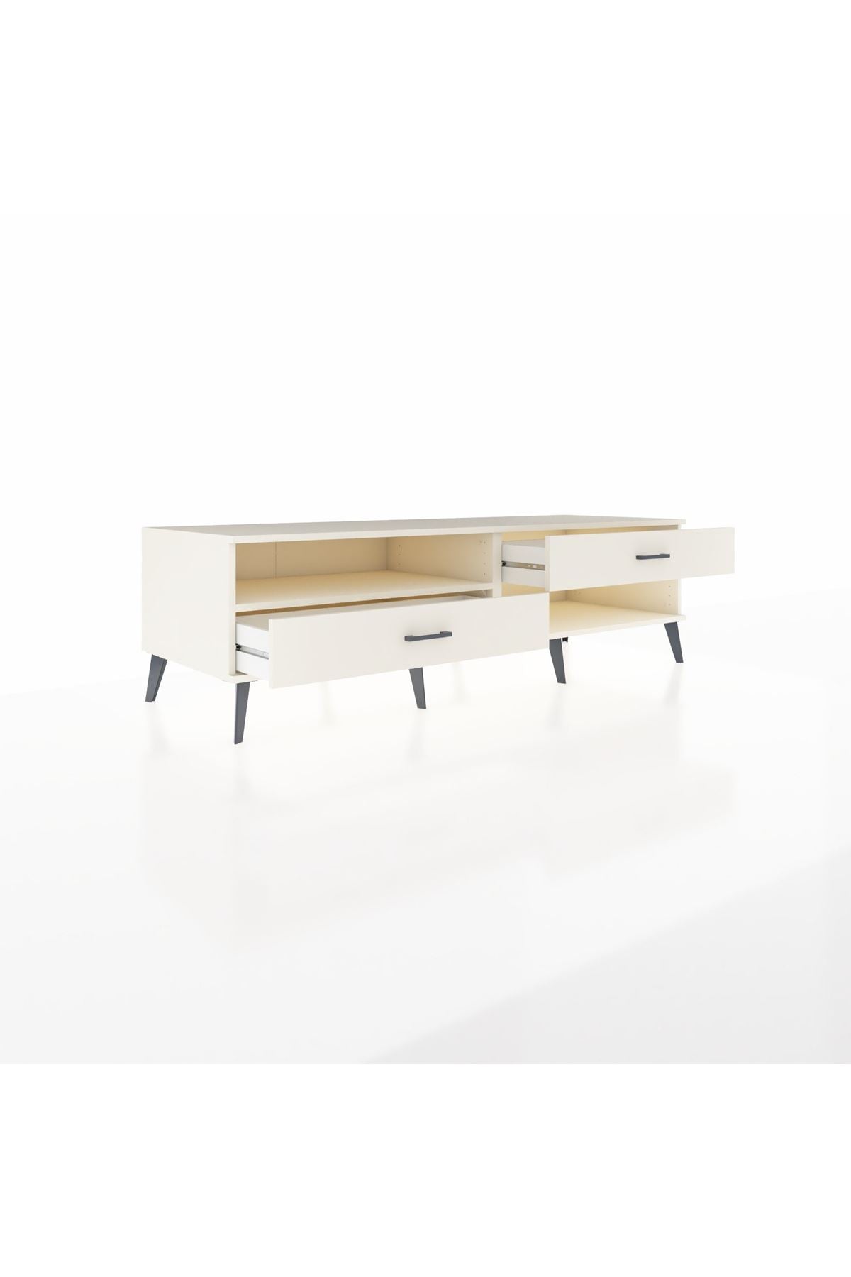 Kronos TV Ünitesi Tek Raflı 2 Çekmeceli  176x59x51 Aytaşı-Aytaşı/Aytaşı