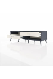 Kronos TV Ünitesi Tek Raflı 2 Çekmeceli  176x59x51 Antrasit-Aytaşı/Aytaşı