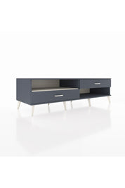 Kronos TV Ünitesi Tek Raflı 2 Çekmeceli  176x59x51 Antrasit-Aytaşı/Antrasit