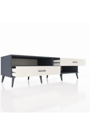 Kronos TV Ünitesi Tek Raflı 2 Çekmeceli  176x59x51 Antrasit-Antrasit/Aytaşı