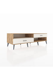 Kronos TV Ünitesi Tek Raflı 2 Çekmeceli  176x59x51 Çam-Aytaşı/Aytaşı