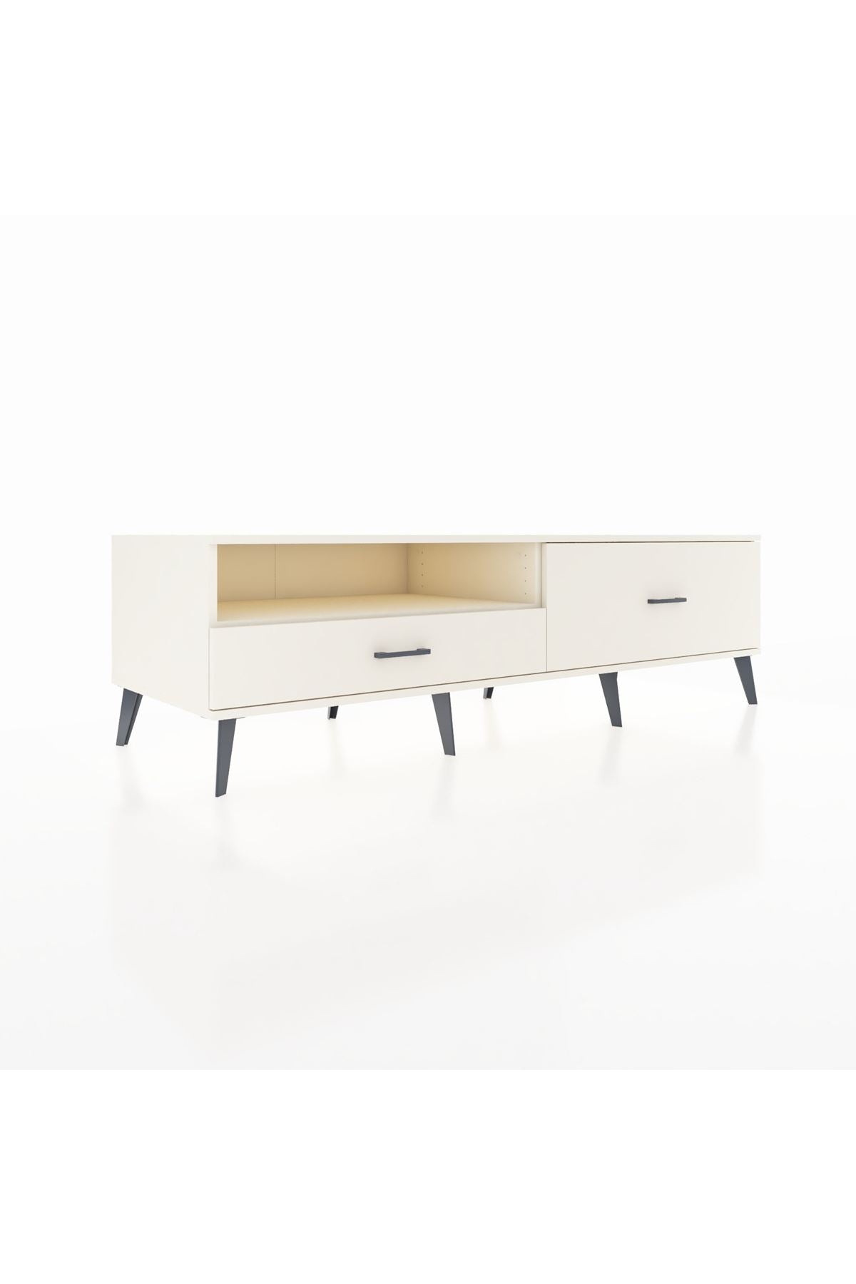 Kronos TV Ünitesi Tek Raflı 2 Çekmeceli  176x59x51 Aytaşı-Aytaşı/Aytaşı