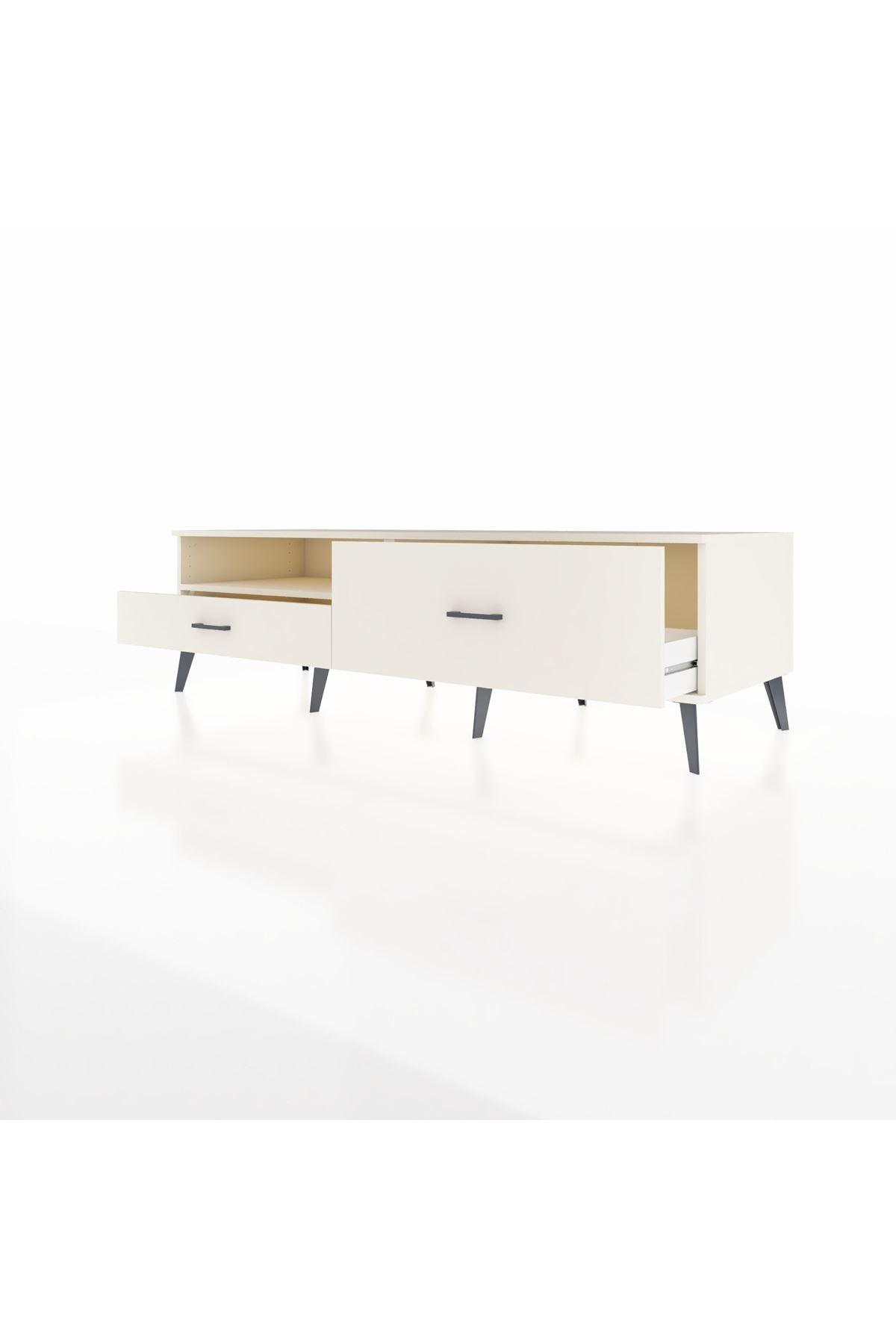 Kronos TV Ünitesi Tek Raflı 2 Çekmeceli  176x59x51 Aytaşı-Aytaşı/Aytaşı