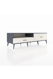 Kronos TV Ünitesi Tek Raflı 2 Çekmeceli  176x59x51 Antrasit-Aytaşı/Aytaşı