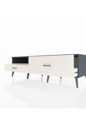 Kronos TV Ünitesi Tek Raflı 2 Çekmeceli  176x59x51 Antrasit-Aytaşı/Aytaşı