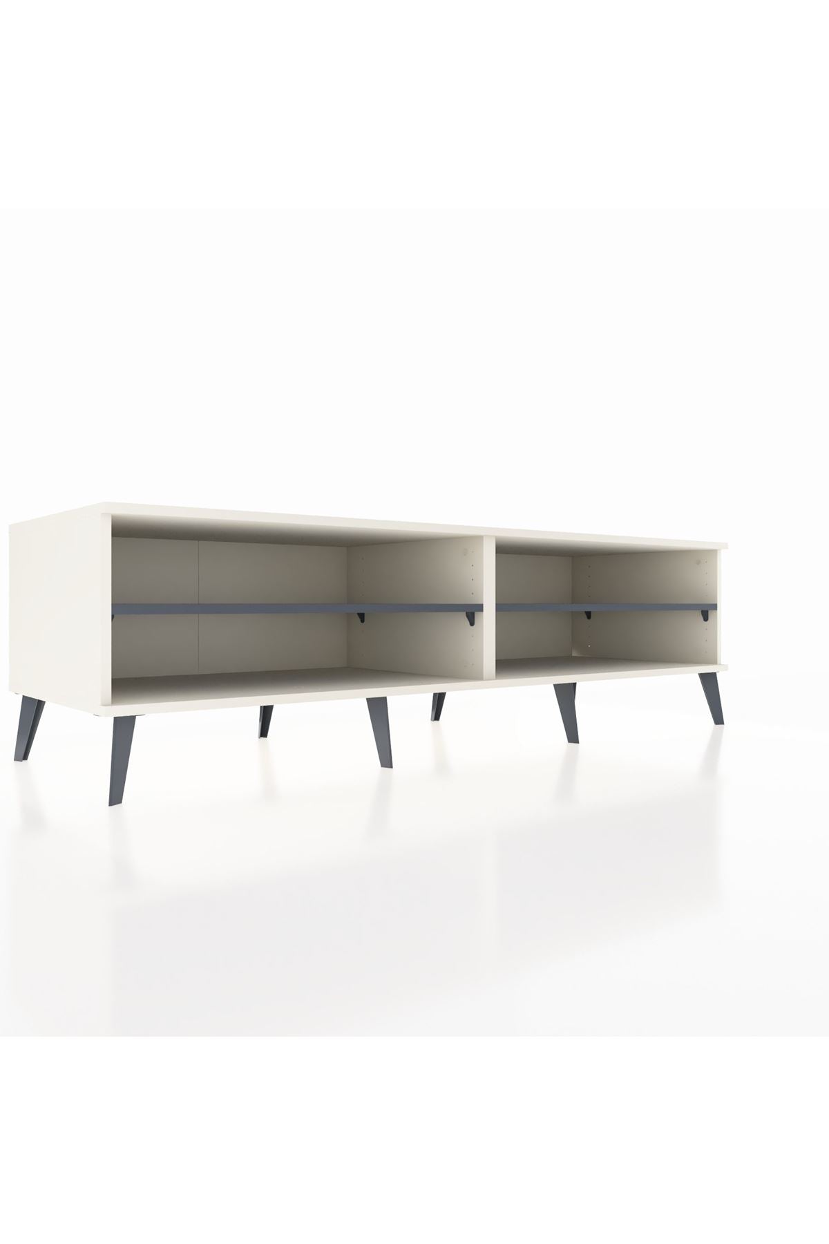 Kronos TV Ünitesi 2 Raflı  176x59x51 Aytaşı-Aytaşı/Antrasit