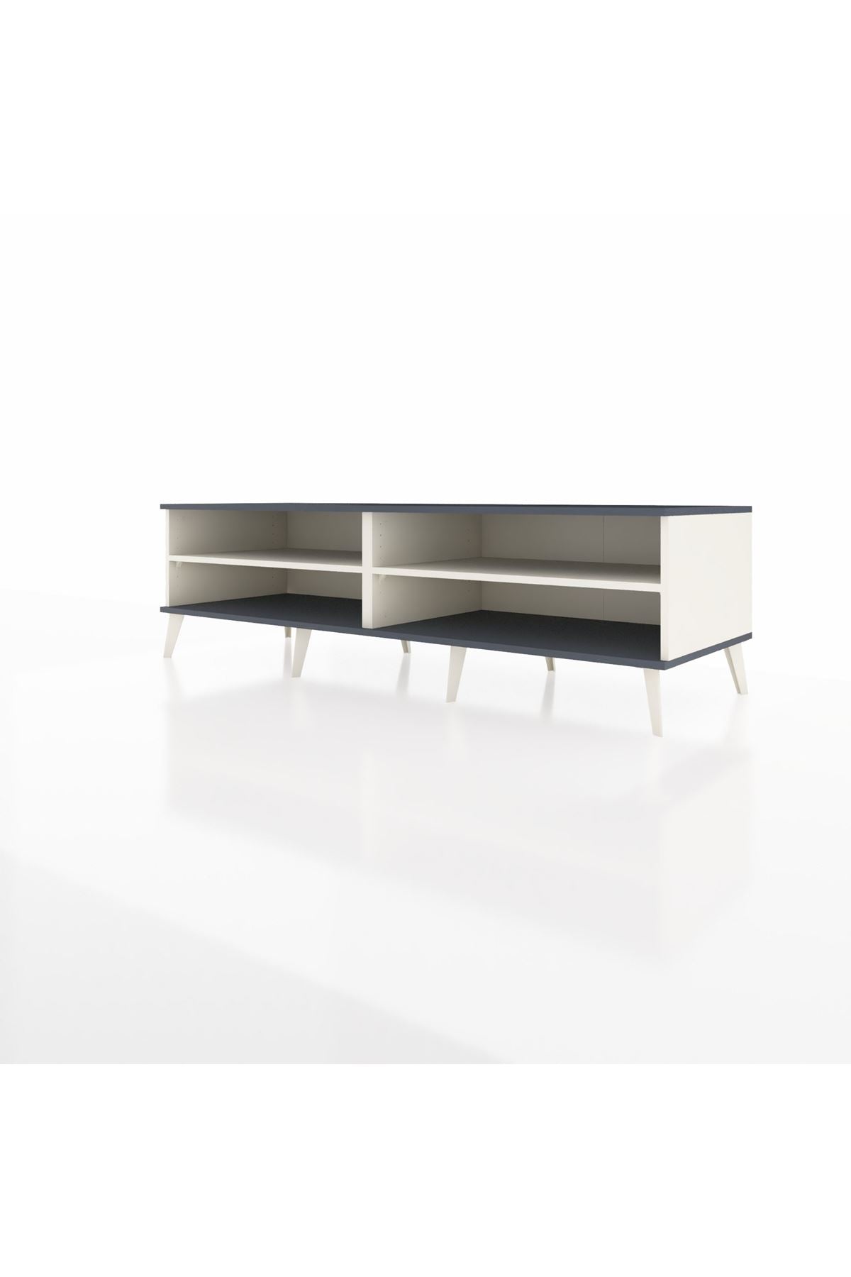 Kronos TV Ünitesi 2 Raflı  176x59x51 Aytaşı-Antrasit/Aytaşı