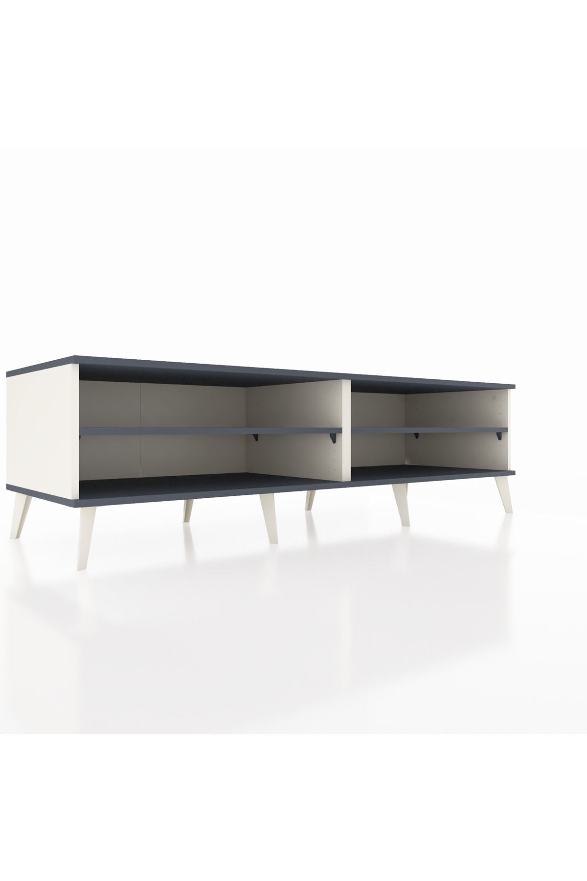 Kronos TV Ünitesi 2 Raflı  176x59x51 Aytaşı-Antrasit/Antrasit