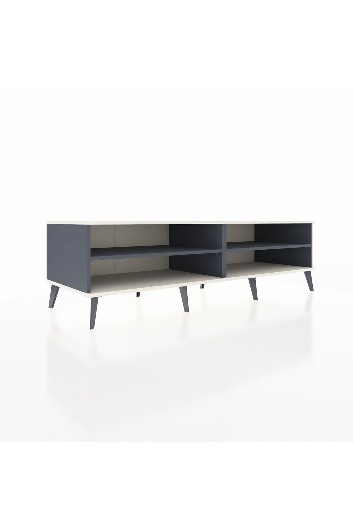 Kronos TV Ünitesi 2 Raflı  176x59x51 Antrasit-Aytaşı/Antrasit