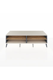 Kronos TV Ünitesi 2 Raflı  176x59x51 Antrasit-Aytaşı/Çam