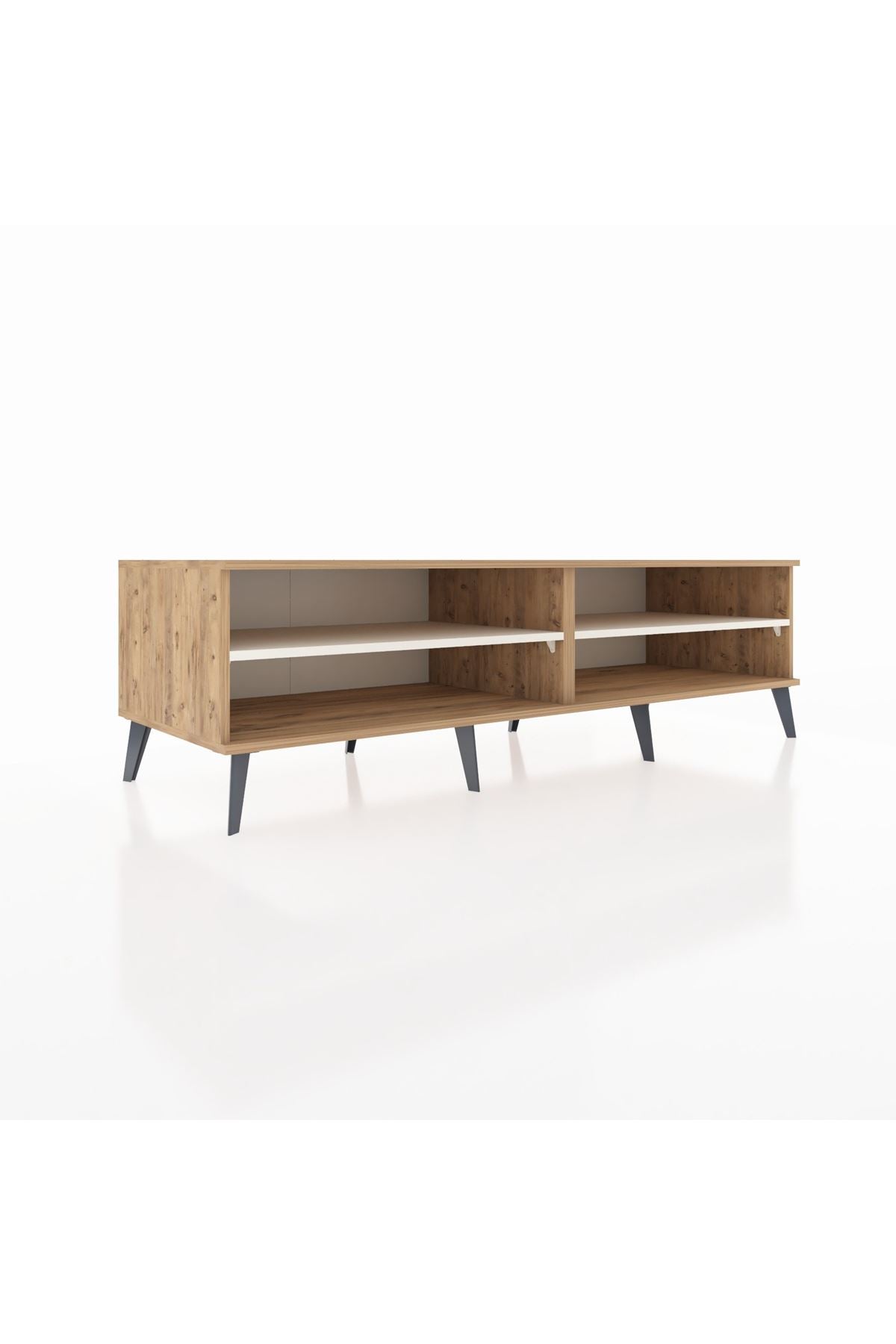 Kronos TV Ünitesi 2 Raflı  176x59x51 Çam-Çam/Aytaşı