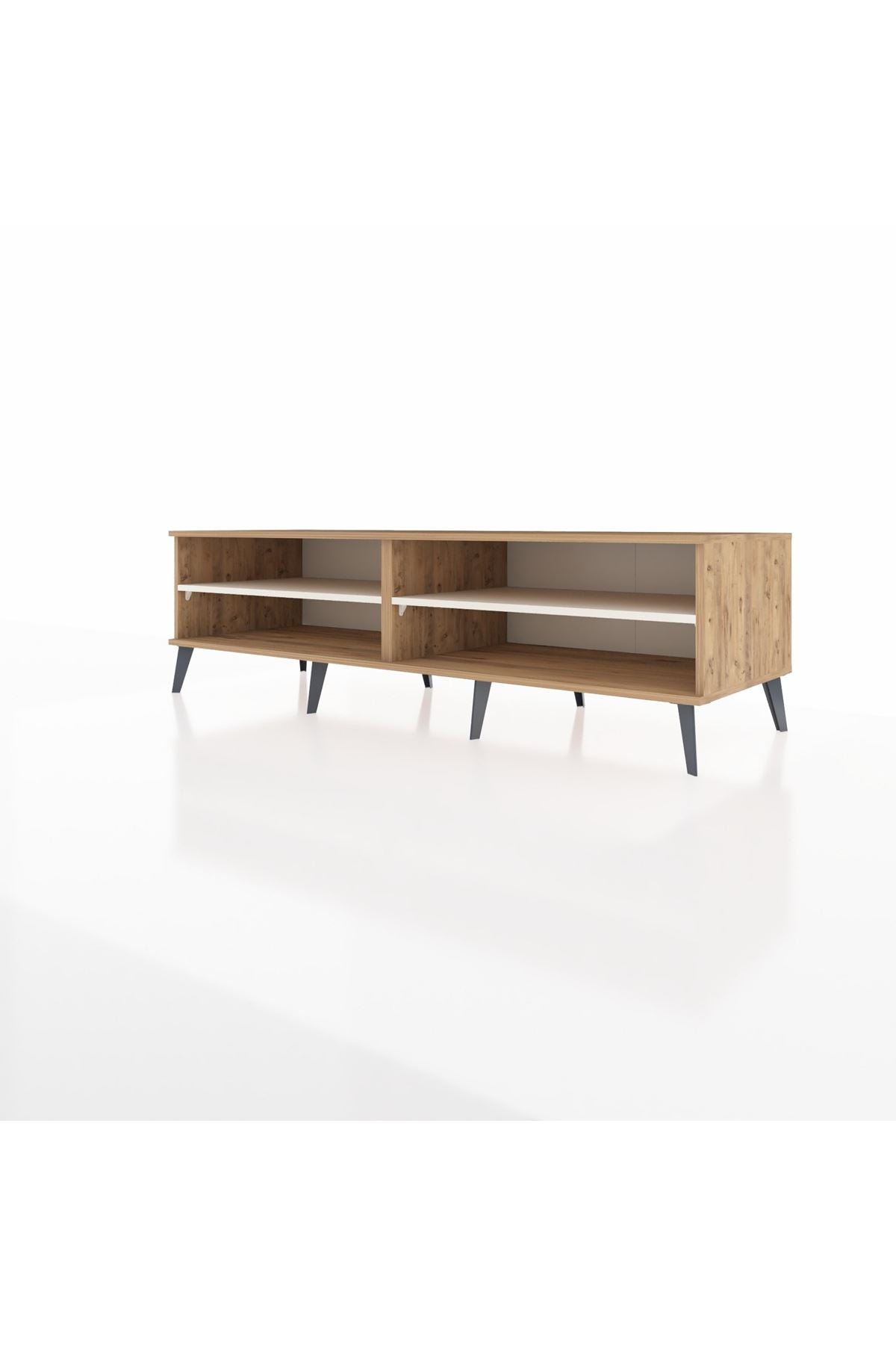 Kronos TV Ünitesi 2 Raflı  176x59x51 Çam-Çam/Aytaşı