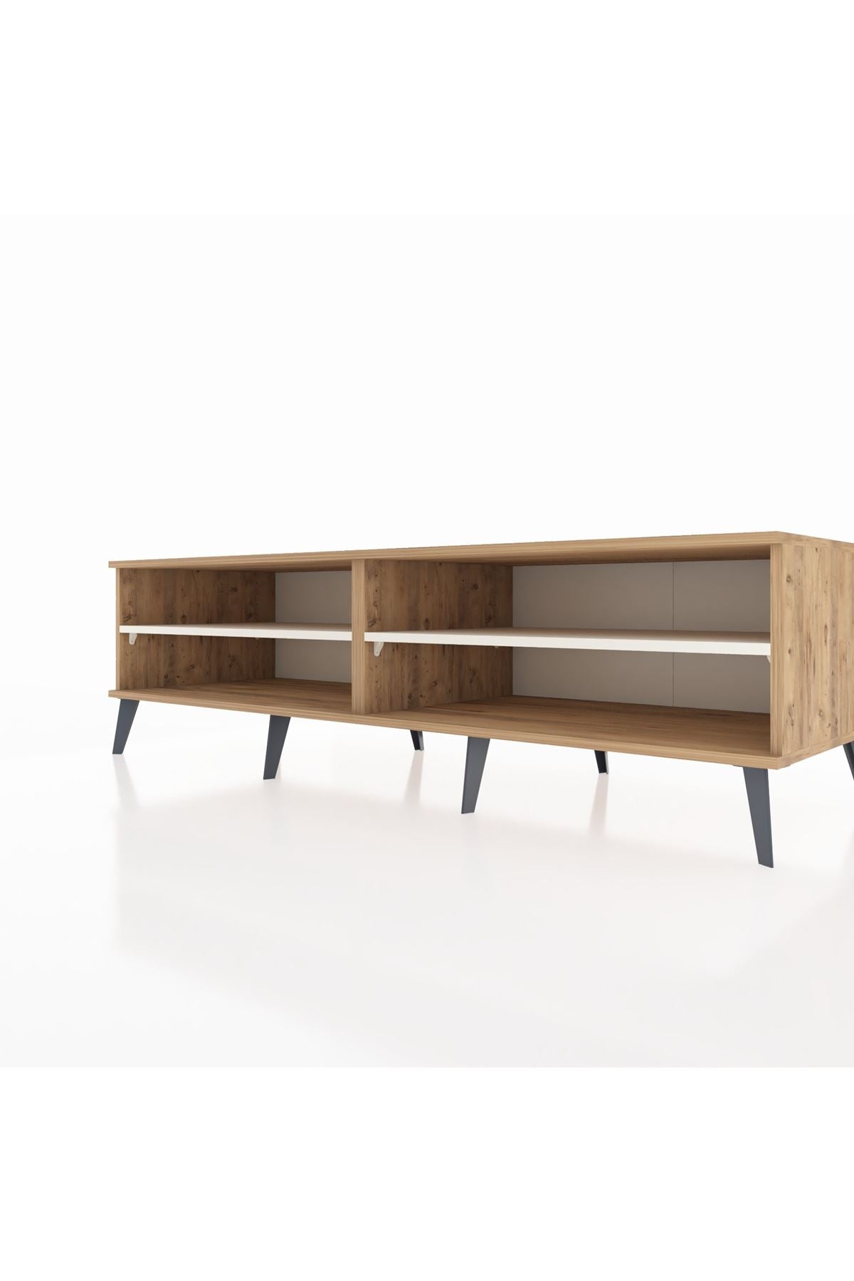 Kronos TV Ünitesi 2 Raflı  176x59x51 Çam-Çam/Aytaşı