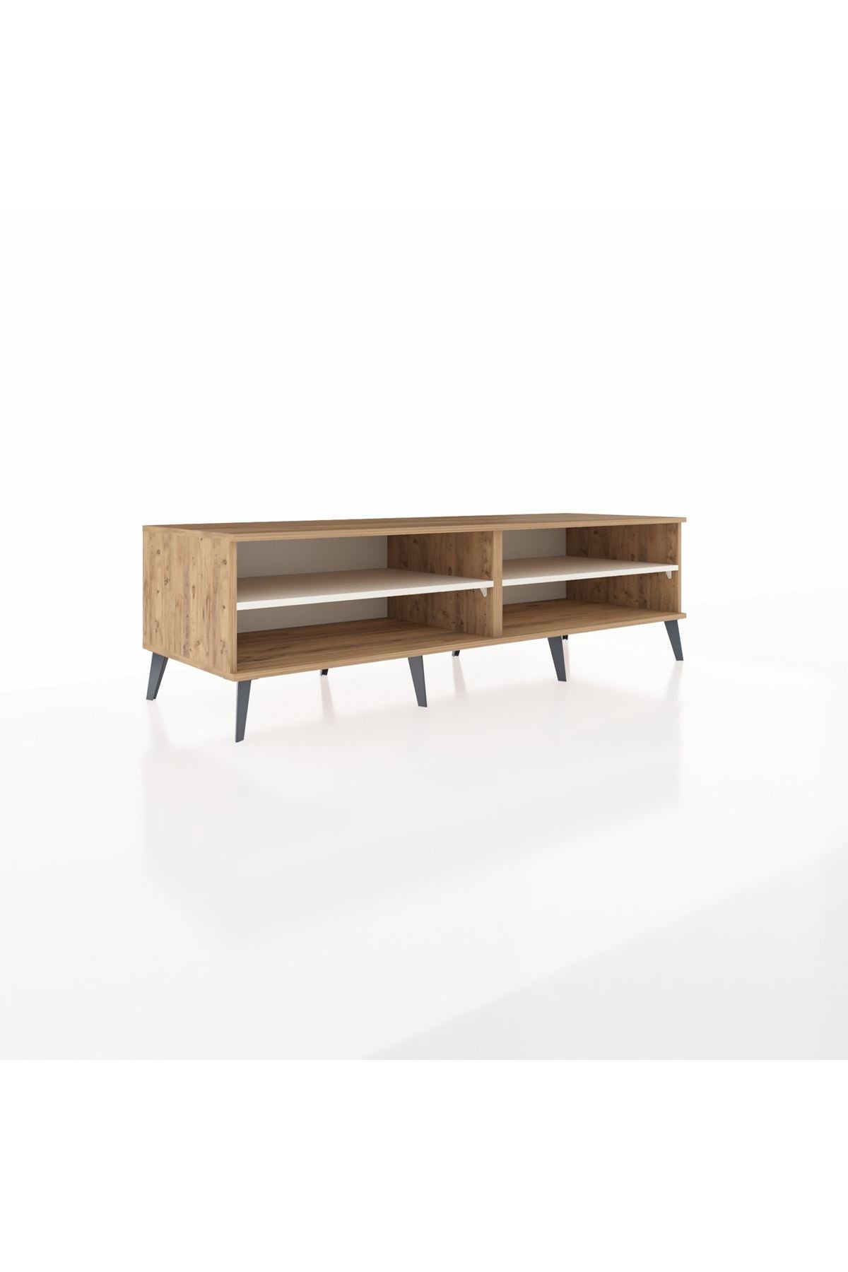 Kronos TV Ünitesi 2 Raflı  176x59x51 Çam-Çam/Aytaşı