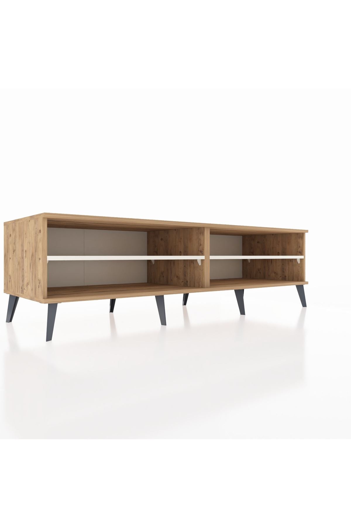 Kronos TV Ünitesi 2 Raflı  176x59x51 Çam-Çam/Aytaşı