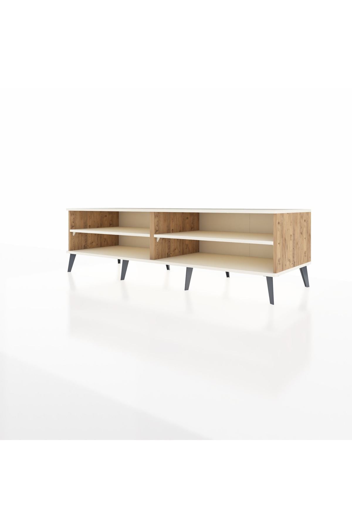 Kronos TV Ünitesi 2 Raflı  176x59x51 Çam-Aytaşı/Aytaşı