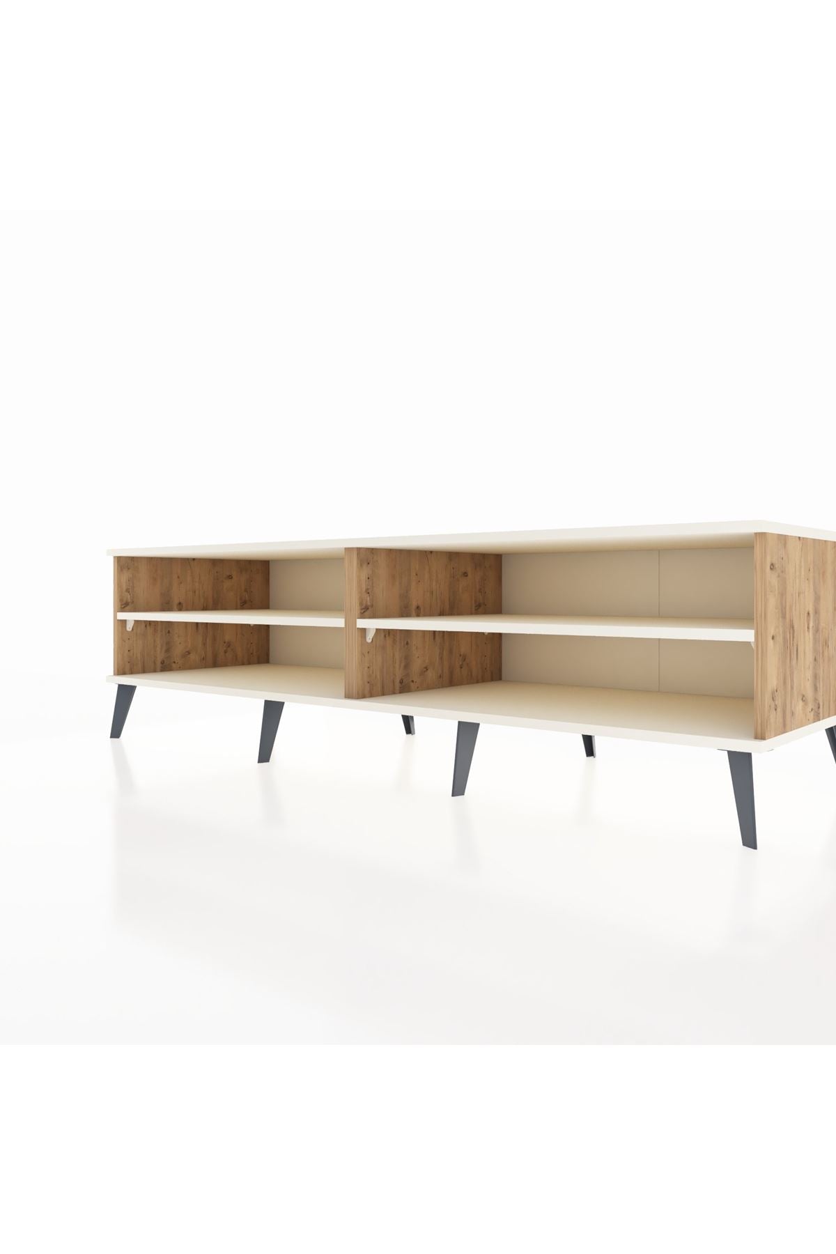 Kronos TV Ünitesi 2 Raflı  176x59x51 Çam-Aytaşı/Aytaşı