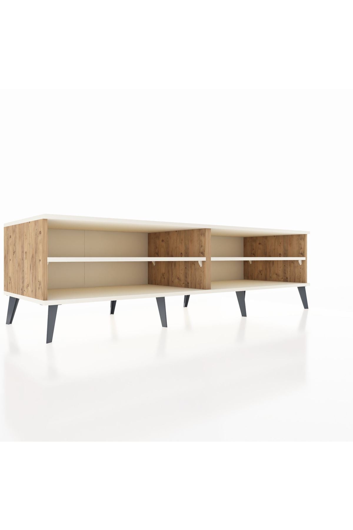 Kronos TV Ünitesi 2 Raflı  176x59x51 Çam-Aytaşı/Aytaşı