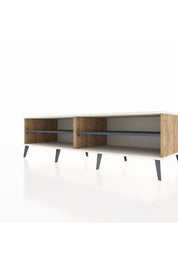 Kronos TV Ünitesi 2 Raflı  176x59x51 Çam-Aytaşı/Antrasit