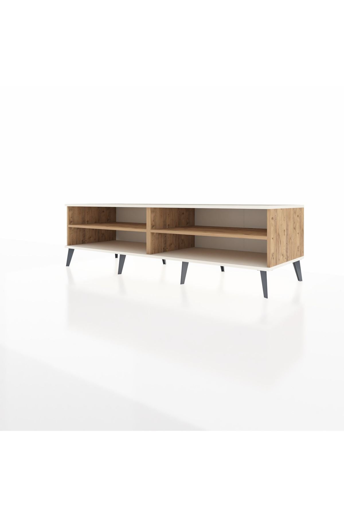 Kronos TV Ünitesi 2 Raflı  176x59x51 Çam-Aytaşı/Çam