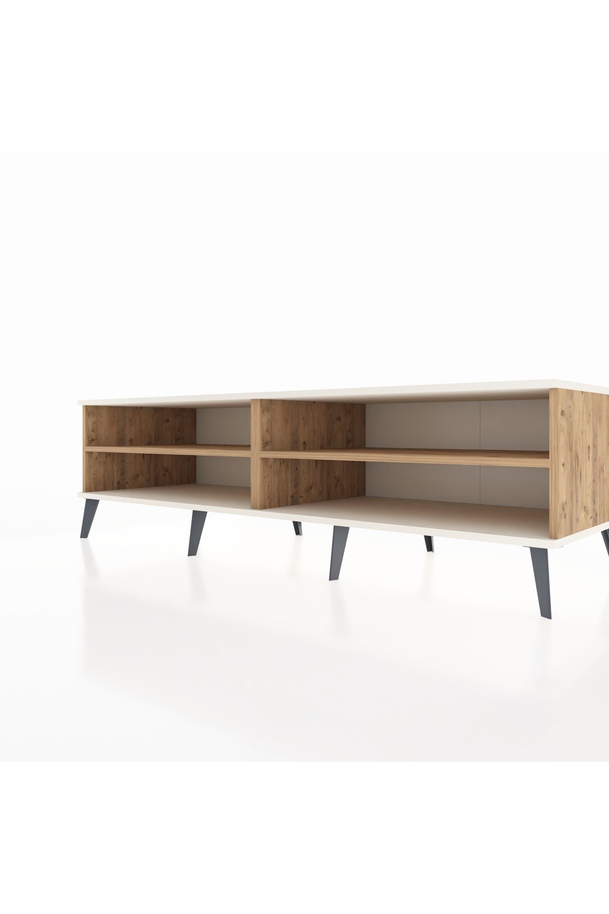 Kronos TV Ünitesi 2 Raflı  176x59x51 Çam-Aytaşı/Çam