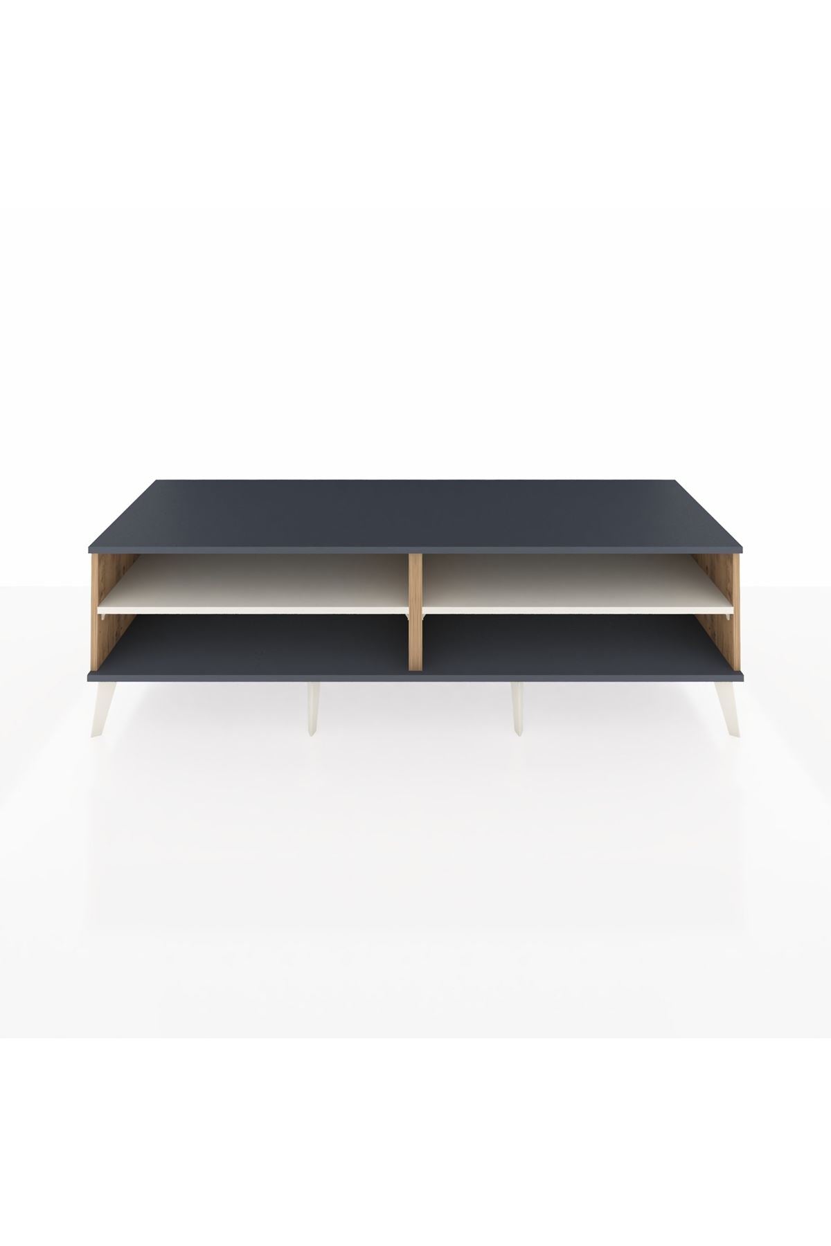 Kronos TV Ünitesi 2 Raflı  176x59x51 Çam-Antrasit/Aytaşı