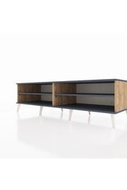 Kronos TV Ünitesi 2 Raflı  176x59x51 Çam-Antrasit/Antrasit