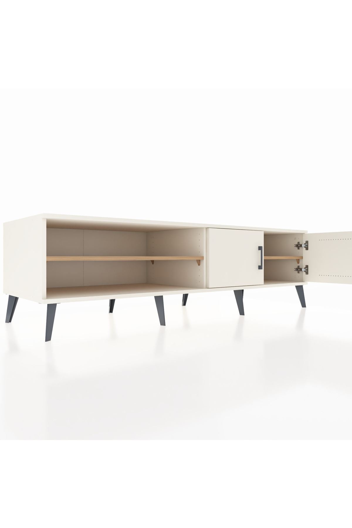 Kronos TV Ünitesi 2 Raflı 2 Kapaklı 176x59x51 Aytaşı-Aytaşı/Çam