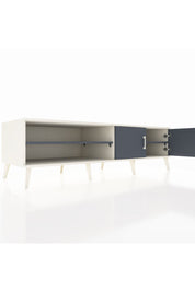 Kronos TV Ünitesi 2 Raflı 2 Kapaklı 176x59x51 Aytaşı-Antrasit/Antrasit