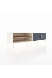 Kronos TV Ünitesi 2 Raflı 2 Kapaklı 176x59x51 Aytaşı-Antrasit/Çam