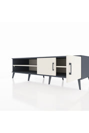 Kronos TV Ünitesi 2 Raflı 2 Kapaklı 176x59x51 Antrasit-Aytaşı/Aytaşı