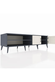 Kronos TV Ünitesi 2 Raflı 2 Kapaklı 176x59x51 Antrasit-Aytaşı/Antrasit