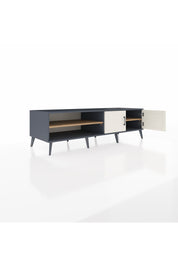 Kronos TV Ünitesi 2 Raflı 2 Kapaklı 176x59x51 Antrasit-Aytaşı/Çam