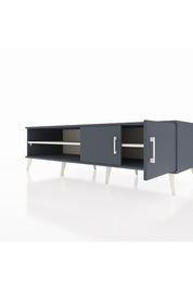 Kronos TV Ünitesi 2 Raflı 2 Kapaklı 176x59x51 Antrasit-Antrasit/Aytaşı