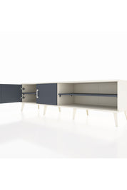 Hyperion TV Ünitesi 2 Raflı 2 Kapaklı 176x44x51 Aytaşı-Antrasit/Antrasit