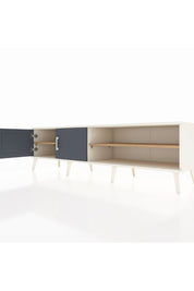 Hyperion TV Ünitesi 2 Raflı 2 Kapaklı 176x44x51 Aytaşı-Antrasit/Çam