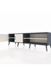 Hyperion TV Ünitesi 2 Raflı 2 Kapaklı 176x44x51 Antrasit-Aytaşı/Aytaşı