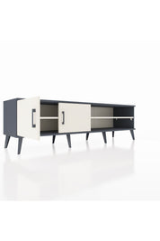 Hyperion TV Ünitesi 2 Raflı 2 Kapaklı 176x44x51 Antrasit-Aytaşı/Aytaşı
