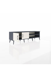 Hyperion TV Ünitesi 2 Raflı 2 Kapaklı 176x44x51 Antrasit-Aytaşı/Antrasit