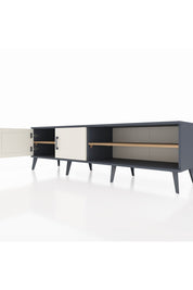 Hyperion TV Ünitesi 2 Raflı 2 Kapaklı 176x44x51 Antrasit-Aytaşı/Çam