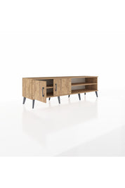 Hyperion TV Ünitesi 2 Raflı 2 Kapaklı 176x44x51 Çam-Çam/Çam