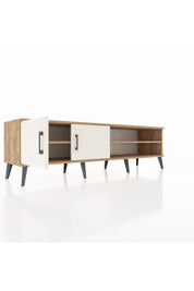 Hyperion TV Ünitesi 2 Raflı 2 Kapaklı 176x44x51 Çam-Aytaşı/Çam