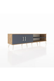 Hyperion TV Ünitesi 2 Raflı 2 Kapaklı 176x44x51 Çam-Antrasit/Antrasit