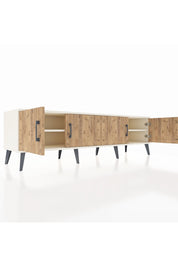 Hyperion TV Ünitesi 2 Raflı 4 Kapaklı 176x44x51 Aytaşı-Çam/Aytaşı