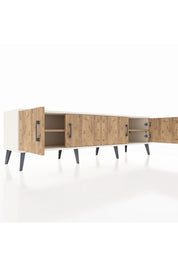 Hyperion TV Ünitesi 2 Raflı 4 Kapaklı 176x44x51 Aytaşı-Çam/Çam