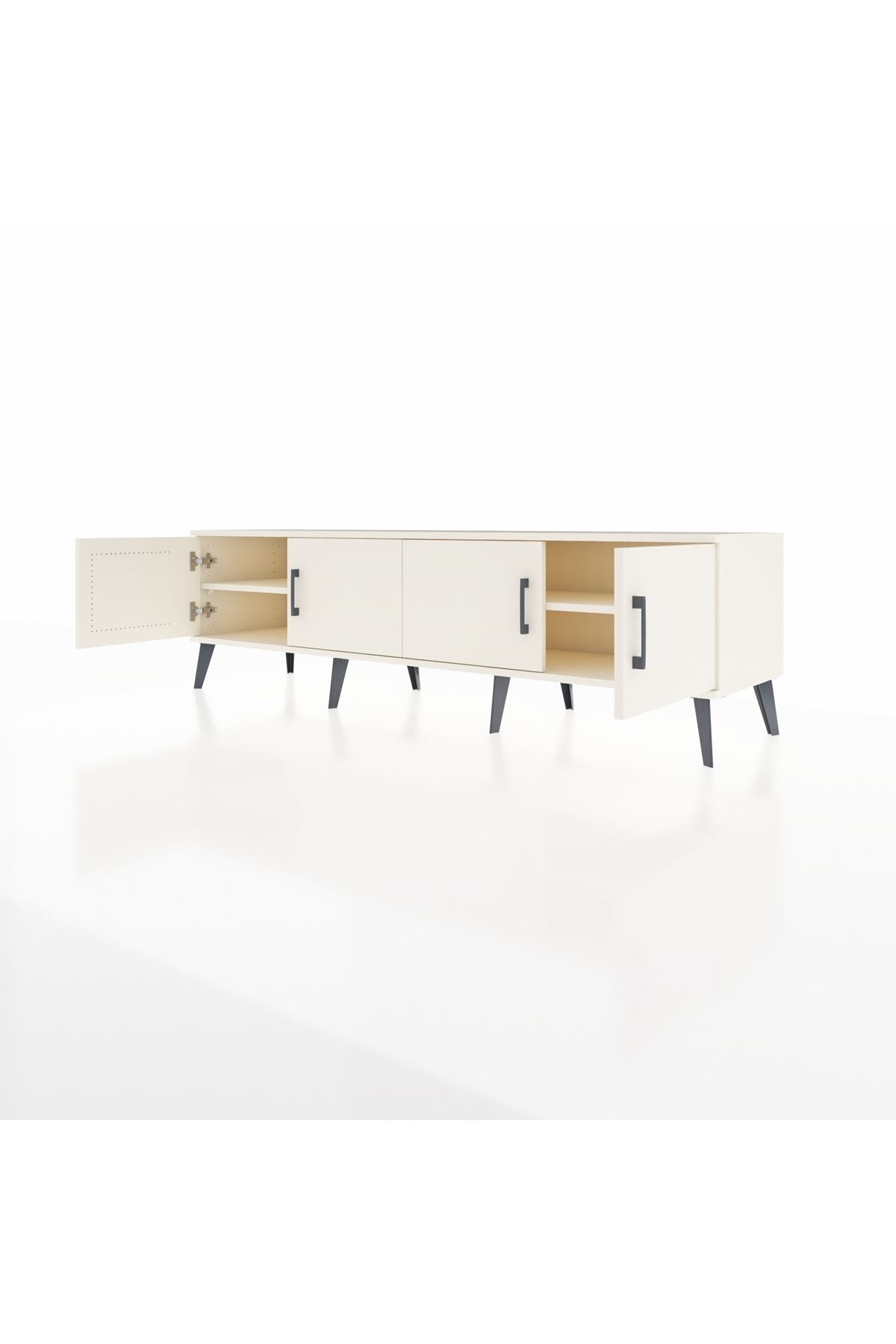 Hyperion TV Ünitesi 2 Raflı 4 Kapaklı 176x44x51 Aytaşı-Aytaşı/Aytaşı