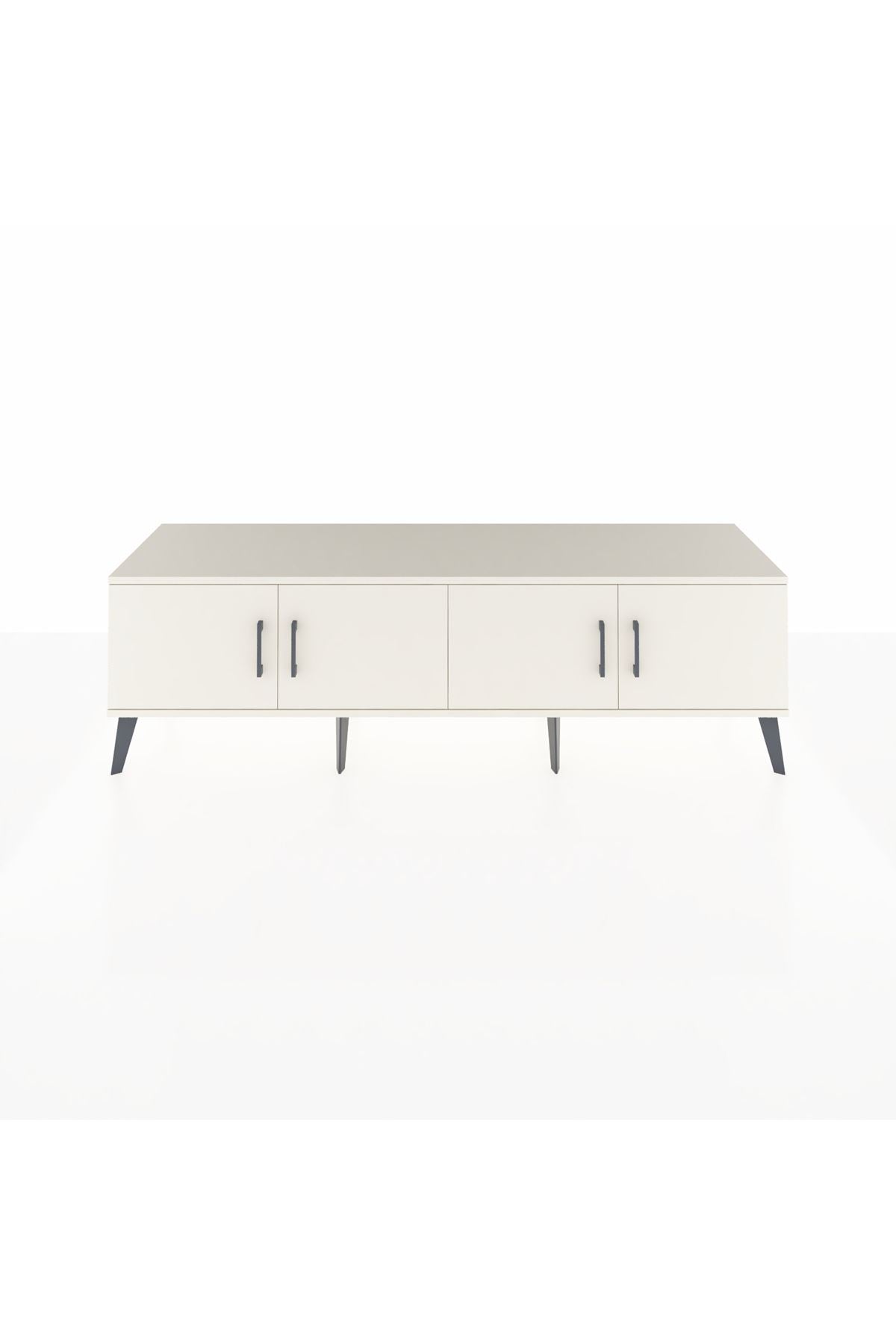 Hyperion TV Ünitesi 2 Raflı 4 Kapaklı 176x44x51 Aytaşı-Aytaşı/Antrasit