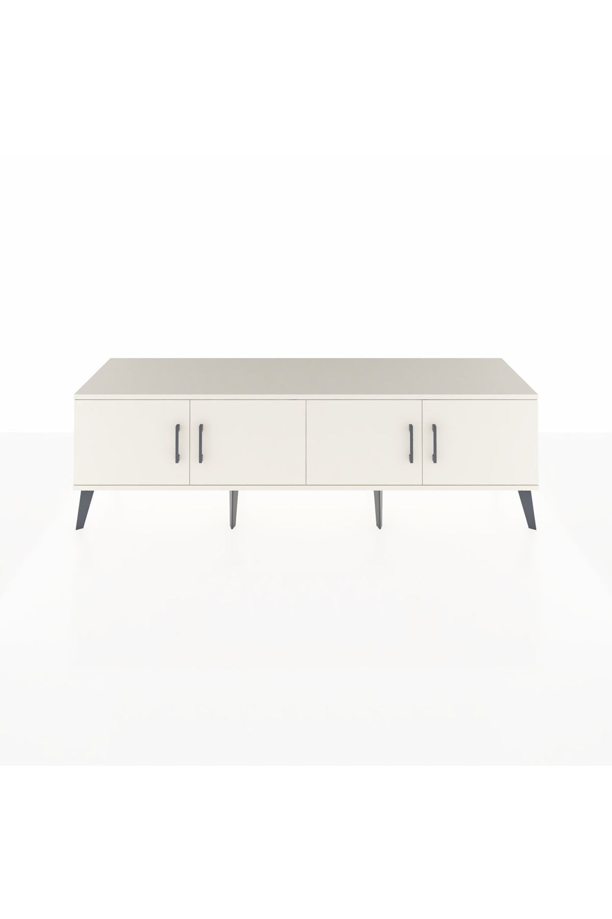 Hyperion TV Ünitesi 2 Raflı 4 Kapaklı 176x44x51 Aytaşı-Aytaşı/Çam